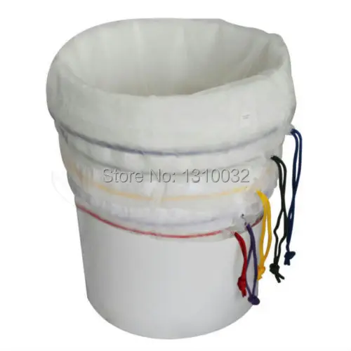 All Mesh Bubble Bags 32 Gallon 8pcs 2Kits Herbal Ice Extractor Hash Essence Shampo Flter Herbal Extraction Grow Bag
