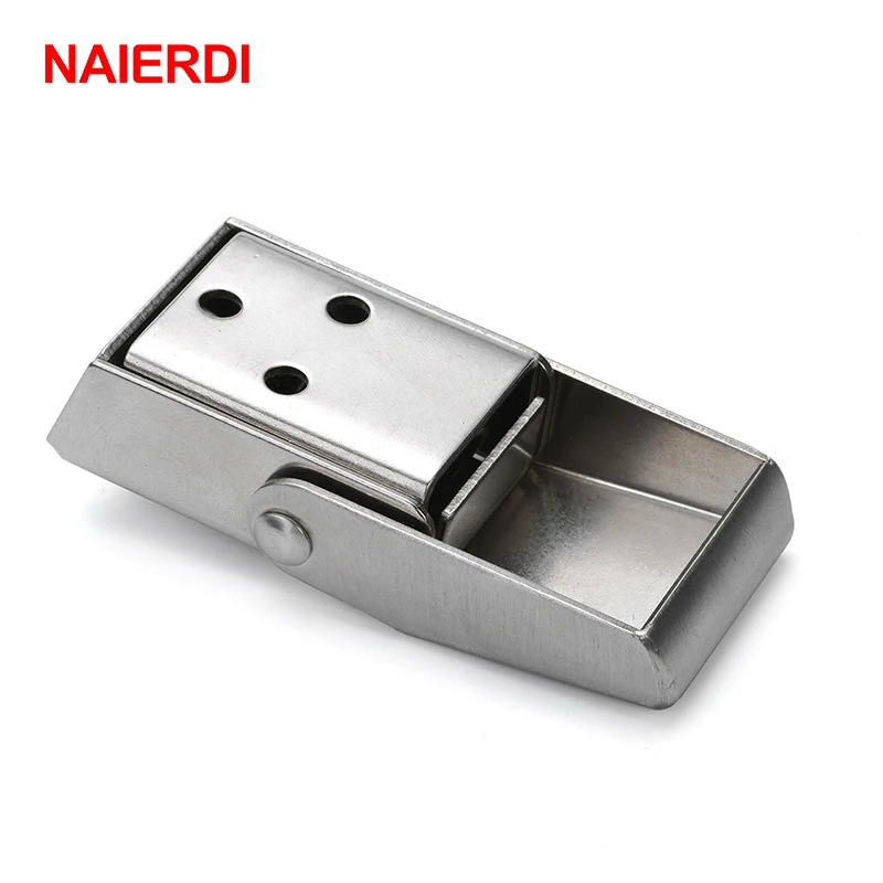 NAIERDI J605 Advertisement Lock Stainless Steel Cabinet Boxes Hasp LED Light Trunk Accessory Locks For Industry Hardware