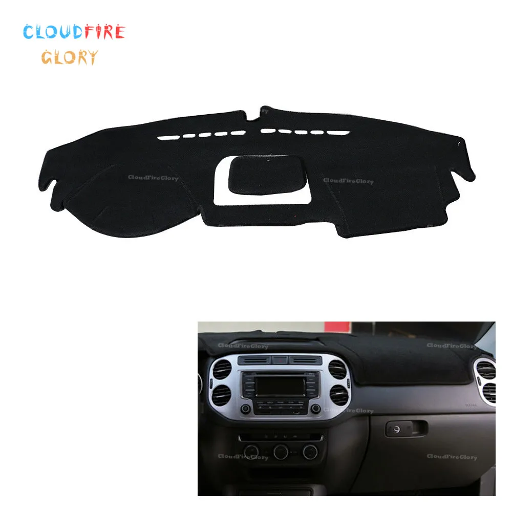 

CloudFireGlory LHD Dashboard Cover Dashmat Dash Mat Pad Sun Shade Dash Board Cover Carpet Protective Mat For VW Tiguan 2013-2014