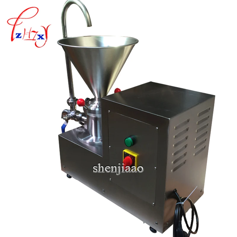 

Vertical emulsified Colloid mill sesame peanut butter colloid mill soybean grinding machine sesame processing machine 220v 2.2kw