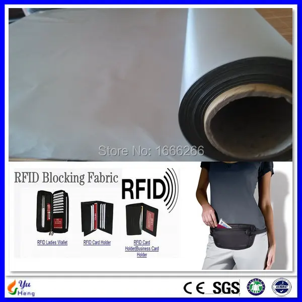 

RFID67#P RFID Fabric For Bag Lining And Wallet Lining