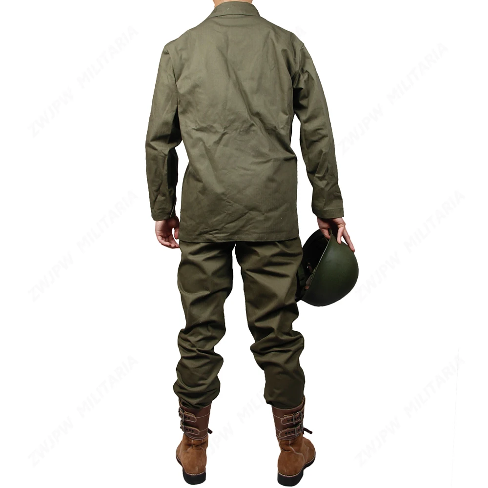 Vietnam war U.S. TCU jacket and pants paratrooper uniform three generations of war reenactments（No shoes, no helmet）