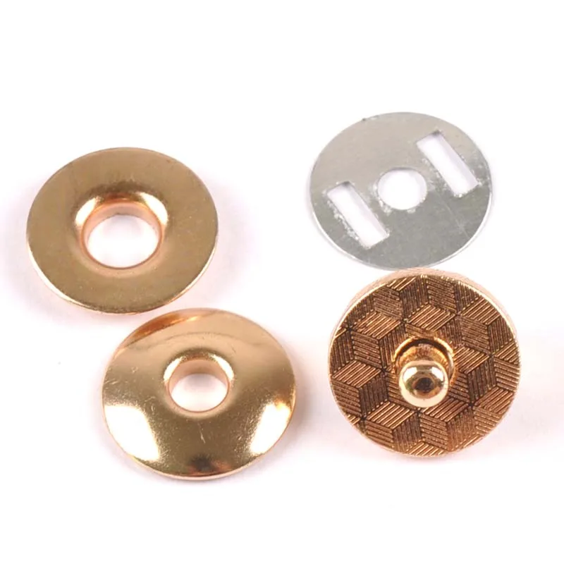 5 Sets Round copper Buttons Magnetic Purse Snap Clasps/ Closure for Purse Bags Parts Accessories diy craft 18mm cp2116