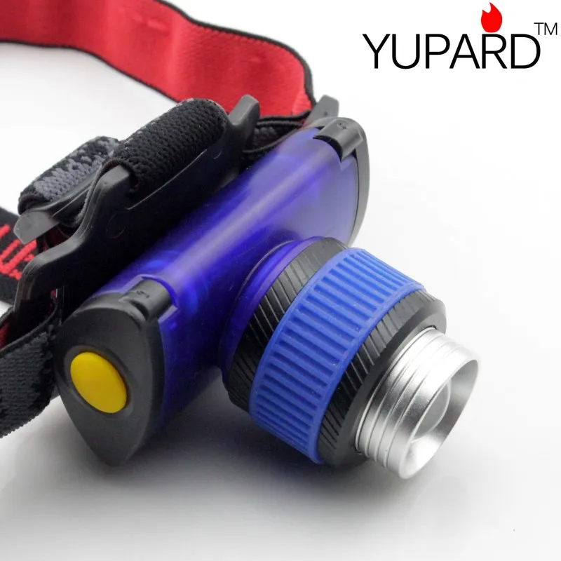 

YUPARD wholesale Q5 LED Headlamp Headlight Zoomable 500 Lumen camping lantern hunting fishing Outdoor Sport AAA battery