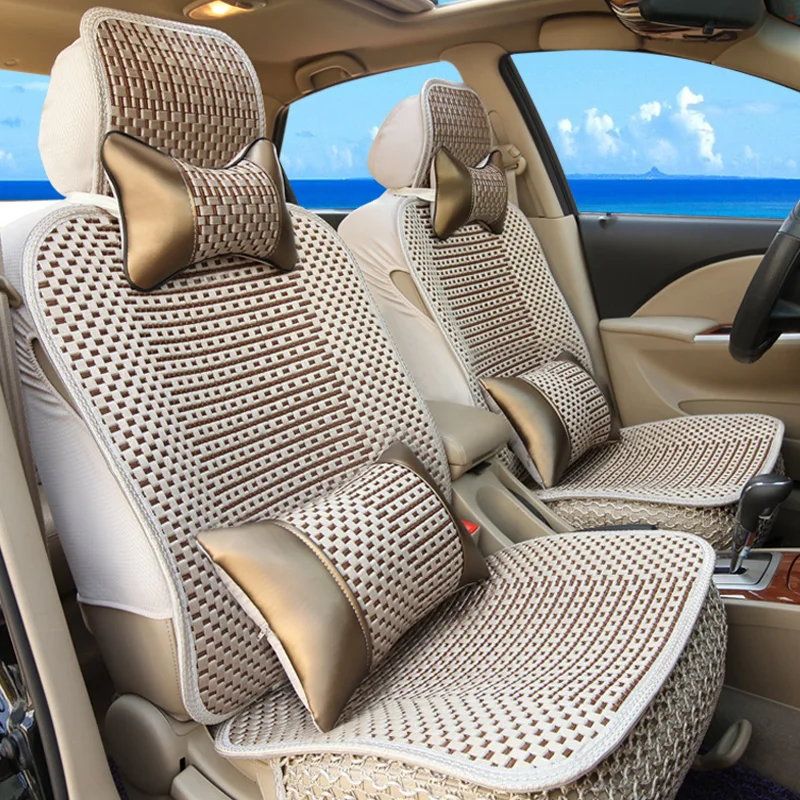 Cherys e3 3 2 a3 chery fengyun hatchback viscose summer car seat cushion new sylphy four seasons general seat cover