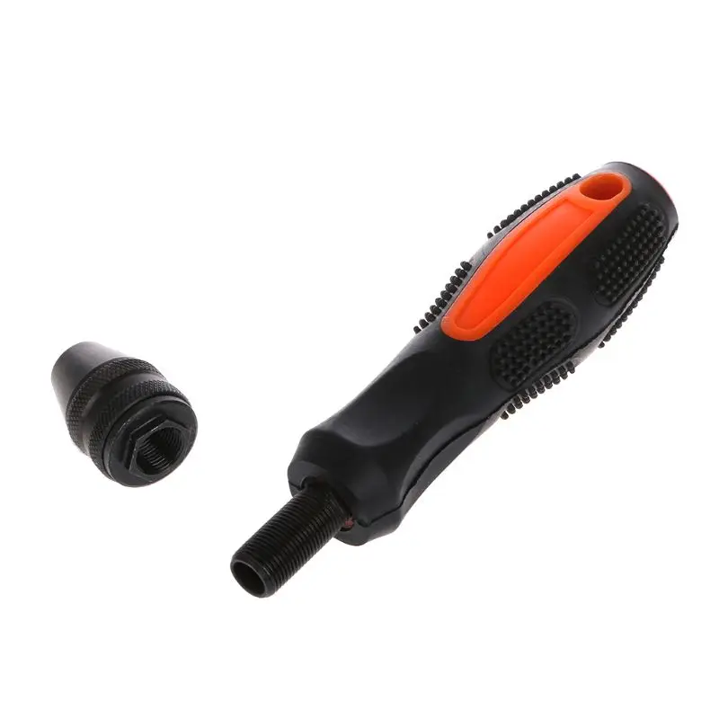 Adjustable Pin Vise Model Hand Drill Tool With Keyless Chuck 0.5-8mm Fit Drill Bits Screwdriver Bit