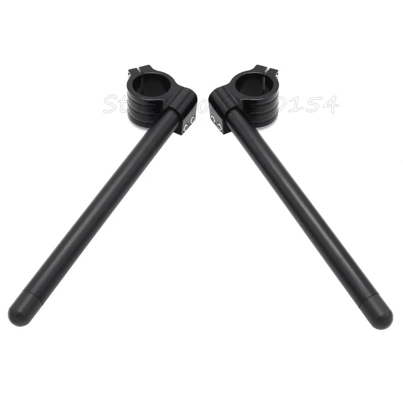 Universal Racing Adjustable CNC 31 32 33 35 36 37 39 41 43 50 51 MM Clip On Ons Fork Handlebars Handle Bar Cafe Racer Motorcycle