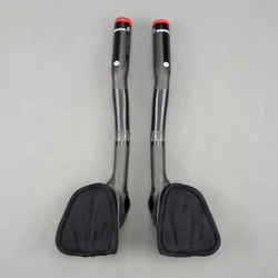 Full Carbon Fiber Road Bicycle Handlebar, Road Rest, Aero Carbon TT Bike Handle Bars, Trial TT Bar, 3K Matte