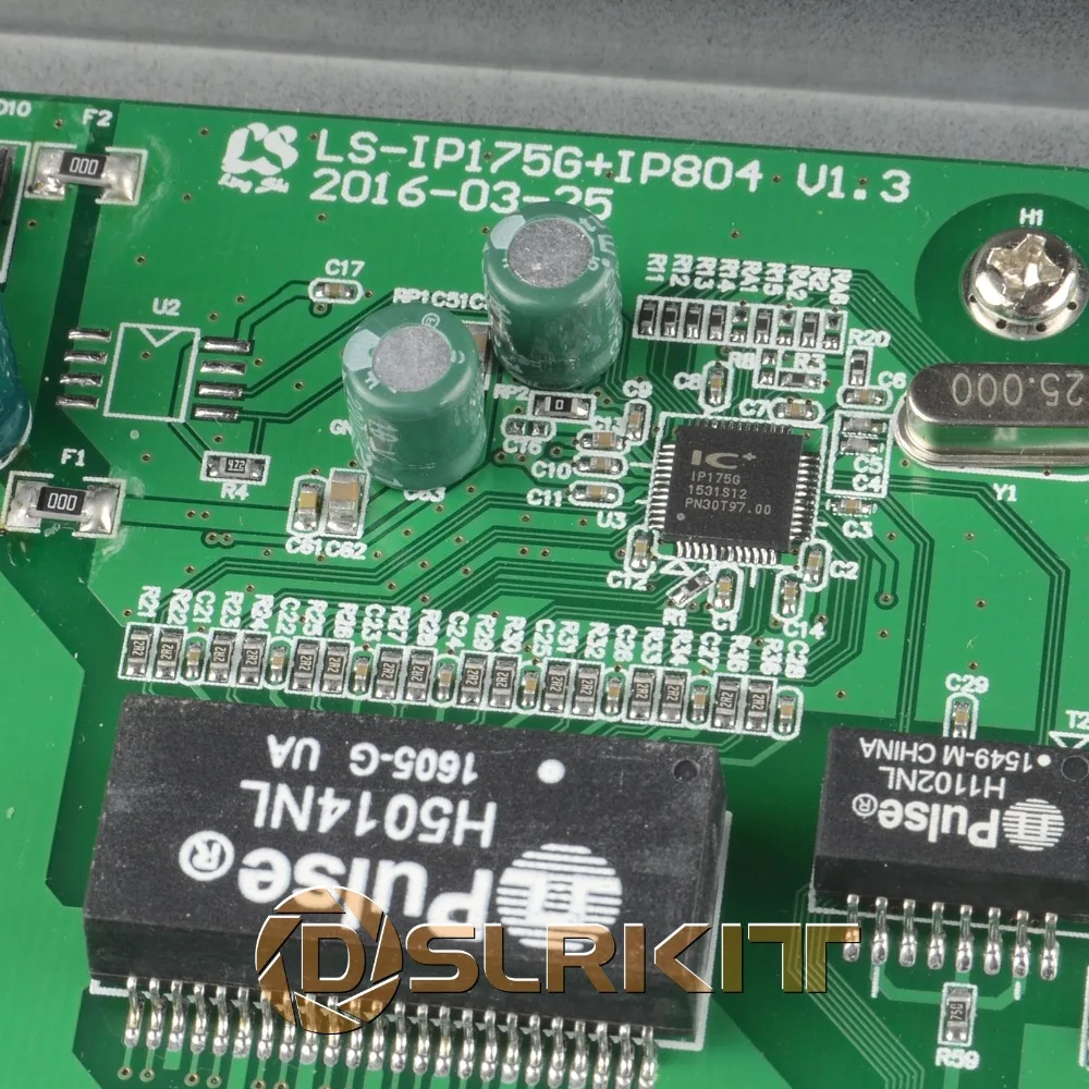 DSLRKIT 96watt 5 Port 4 PoE Switch 802.3af/at Power Over Ethernet Internal Power