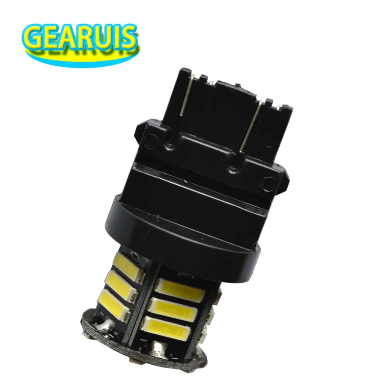 

Автомобильные лампы T25 3157 21 SMD светодиодный 7020 P27W P27/7W 3156 3057 3456 автомобильный источник света лампа DRL дальнего света красный янтарный белый 12 в