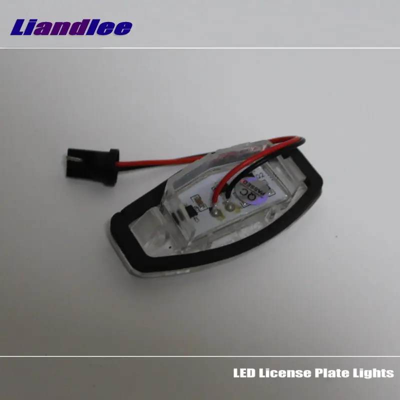 Liandlee Car License Plate Lights For Honda Accord Inspire Spirior 2003-2008 Auto Number Frame Lamp Bulb LED Accessories