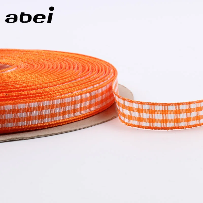 10mm 10Yards/Lot stampa nastro di raso per confezione regalo imballaggio nastro di pizzo Grosgrain decorazione della festa nuziale nastri per cucire