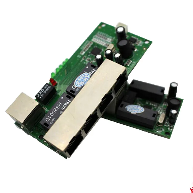 Módulo de interruptores de red ethernet, placa PCB, 5 puertos, precio barato, OEM, alta calidad