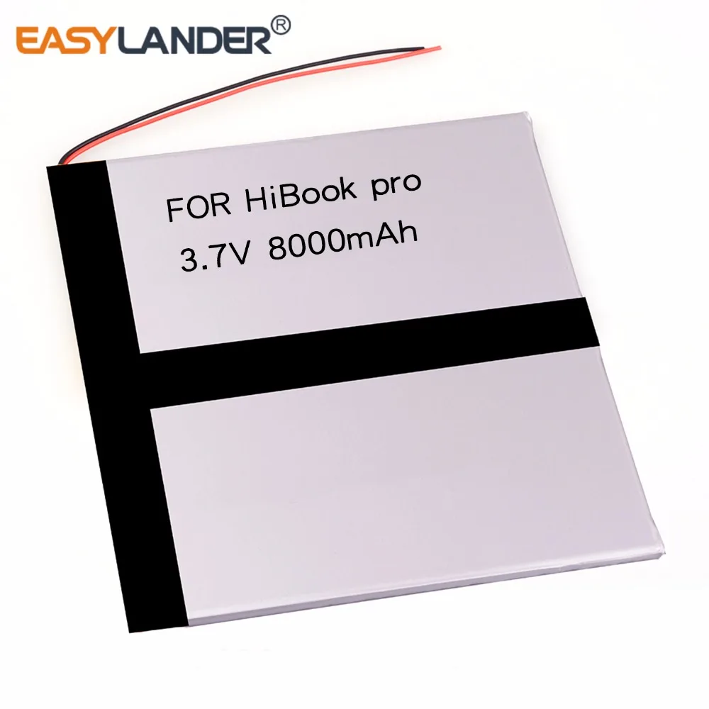 

3.7V 8000mAh Rechargeable li-Polymer Battery For tablet PC CHUWI HiBook PRO 10.1 inches hibook 10 pro HI10 pro CWI526