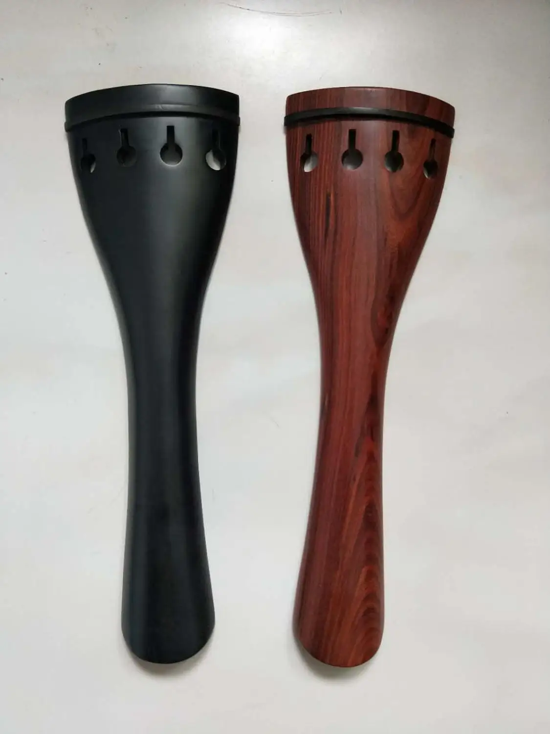 1 PCs Double bass tail piece Ebony tail piece rose wood tail piece all 3/4