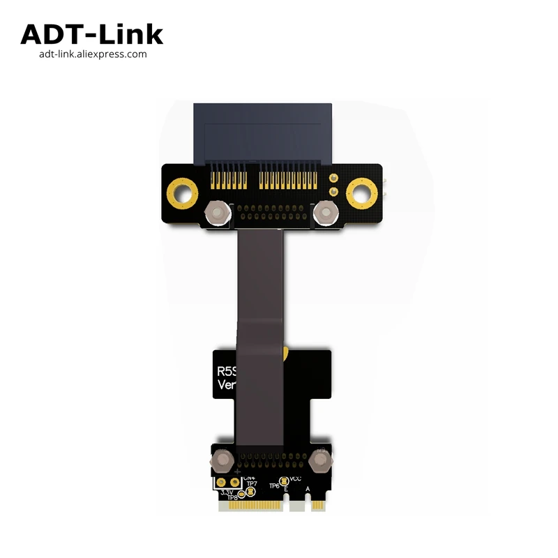 M.2 WiFi A.E Key Adapter Card - PCI-e Riser Extender Gen3.0 Cable for AE Key A+E to PCIE X1 X4 X16 Compatible M2 Card Extension