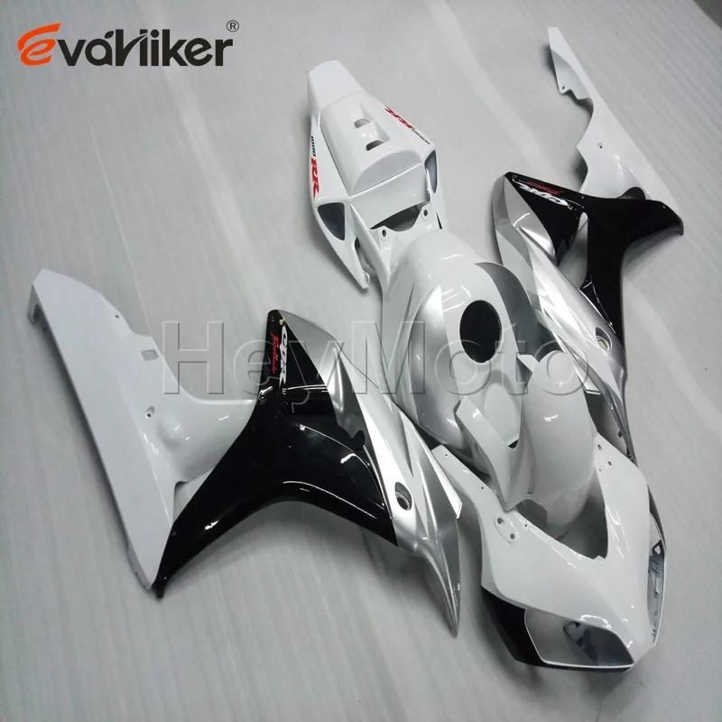 ABS motorcycle fairing for CBR1000RR 2006 2007 white CBR1000 RR 06 07 ABS plastic kit Injection mold