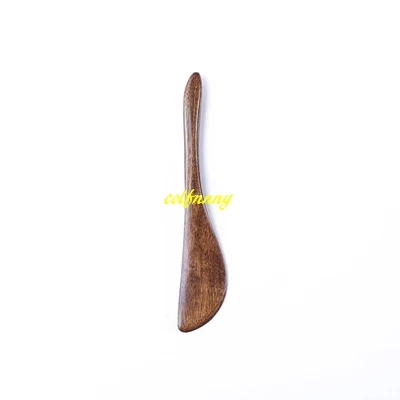 10PCS 15*2.5cm Wood cutlery wooden butter knife butter knife cheese smear jam cake knife Bakeware