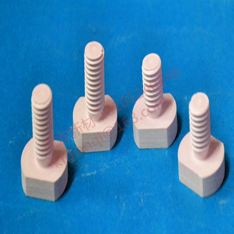 Boron nitride bolt screw nut fastener custom processing