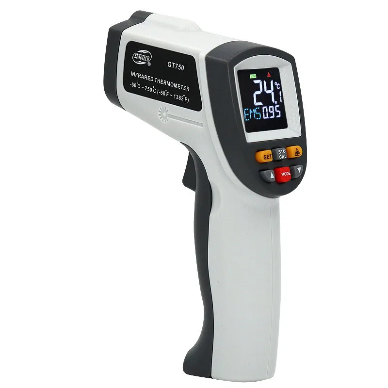 Infrared thermometer, temperature gun, kitchen electronic thermometer, infrared temperature measuring instrument