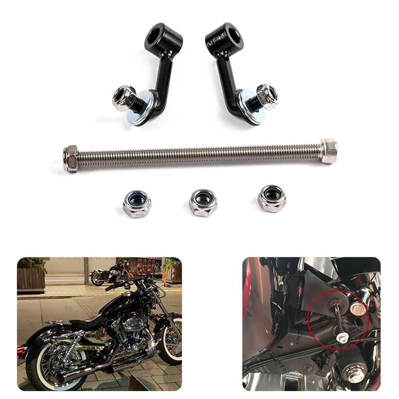 Kit elevador de tanque de Gas de 2 ", accesorios de motocicleta para Harley Custom Dyna/Sportser XL 883/72/48/1200/Nightster/Iron 1995-UP