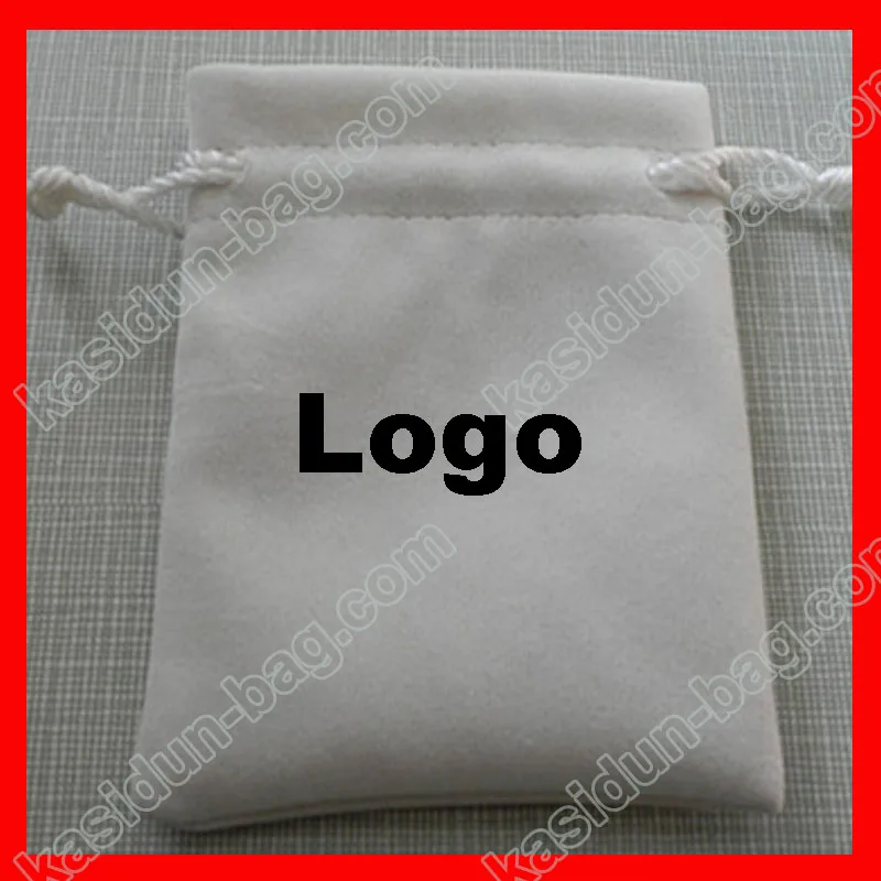 (500pcs/lot)  size 8x10cm customize jewlery gift bag velvet