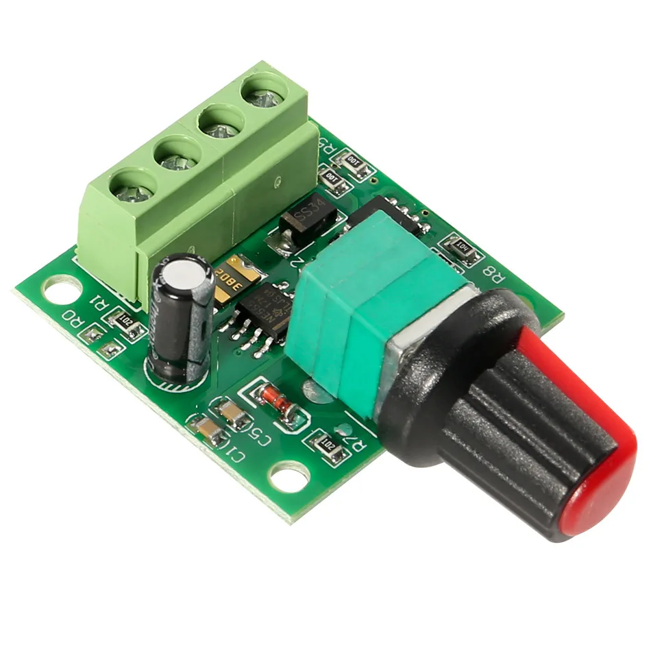 Dc Motor Speed Regulator, 1.8v, 3v, 5v, 6v, 12v, 2a, Speed Control Switch, Switch Function, 1803bk Module Board