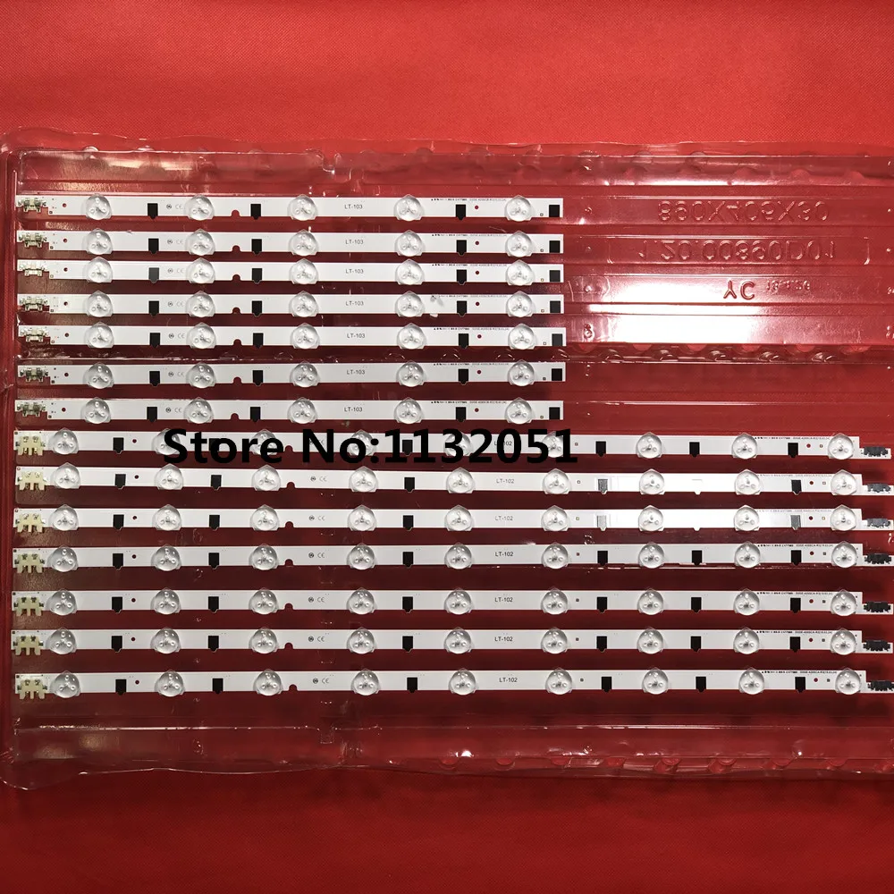 Tira de luces LED, accesorio para UE42F5000AK UE42F5070 UE42F5300 UE42F5370 UE42F5500 UE42F6400 D2GE-420SCB-R3 2013SVS42F R 5 L 9