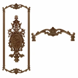 VZLX Wood Decoration Furniture Home Applique Paint Decor Vintage Wooden Letters Figurines Miniatures Ornaments Figurine