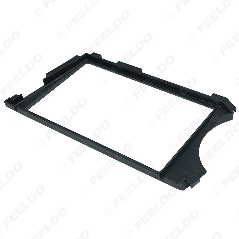 FEELDO Car Refitting 2DIN Radio Stereo DVD Frame Fascia Dash Panel Installation Kits For SSangyong Actyon Kyron (LHD) #HQ5239