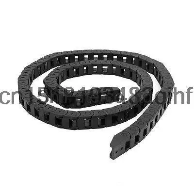 10mmx10mm Flexible Semi Enclosed Towline Drag Chain Carrier 103cm