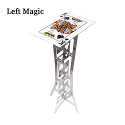 Aluminum Magic Folding Table (Alloy)- Silver Color Magic Tricks Magician Best Table Stage Close Up Illusions Magic Accessories