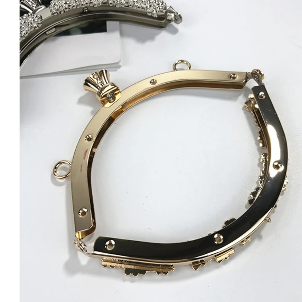 13cm women DIY purse frame metal bag making clasp hardware perfume bottle shape kiss buckle 3pcs/lot