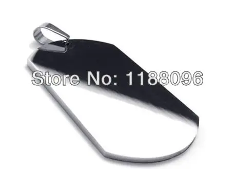 

steel dog tags low price custom blank high polish dog tag hot sales 316L stainless steel dog tags