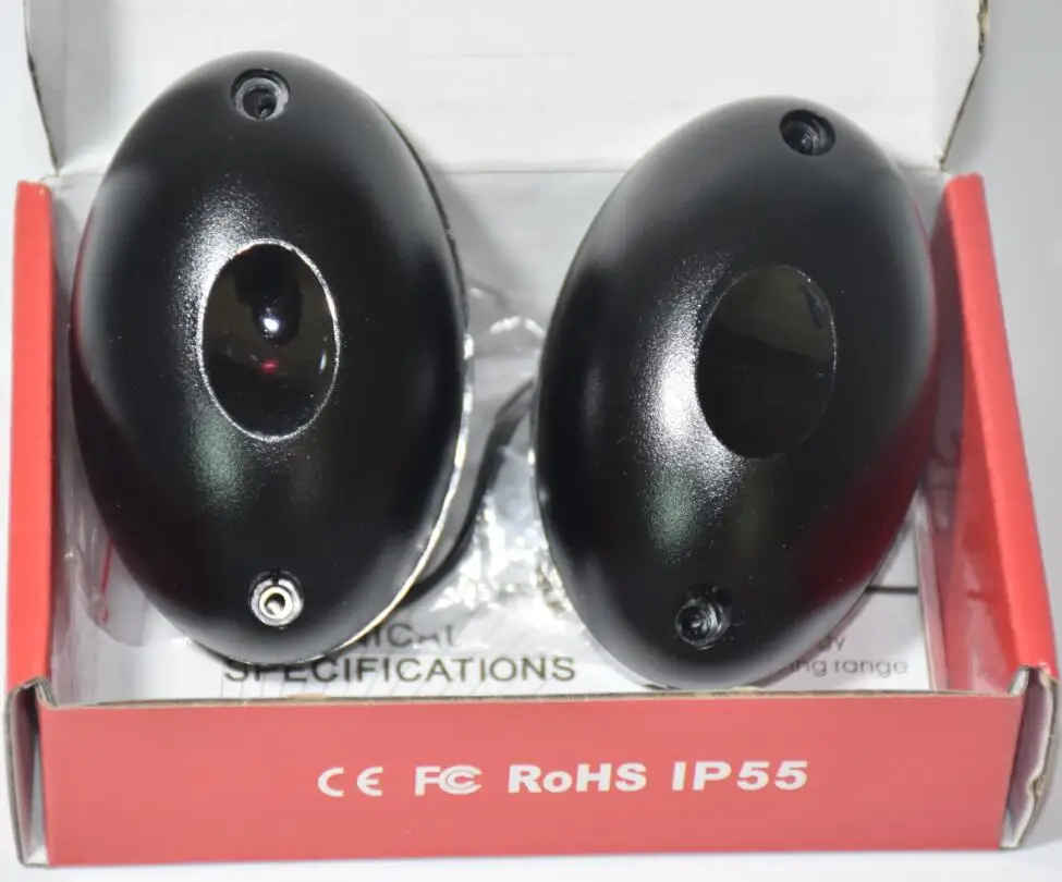 Fotocélula com Fio De Segurança Sensor Infravermelho, Abridor De Porta, Abridor De Garagem, Porta Automática, 10m, 12VAC, DC, 10Pcs por Pacote