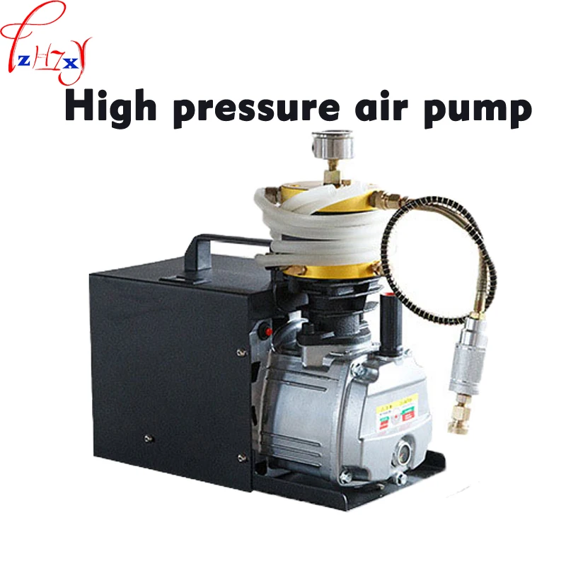 

High pressure Electric air pump hardcover version 30Mpa single cylinder water-cooled high pressure air pump 110/220V 1PC