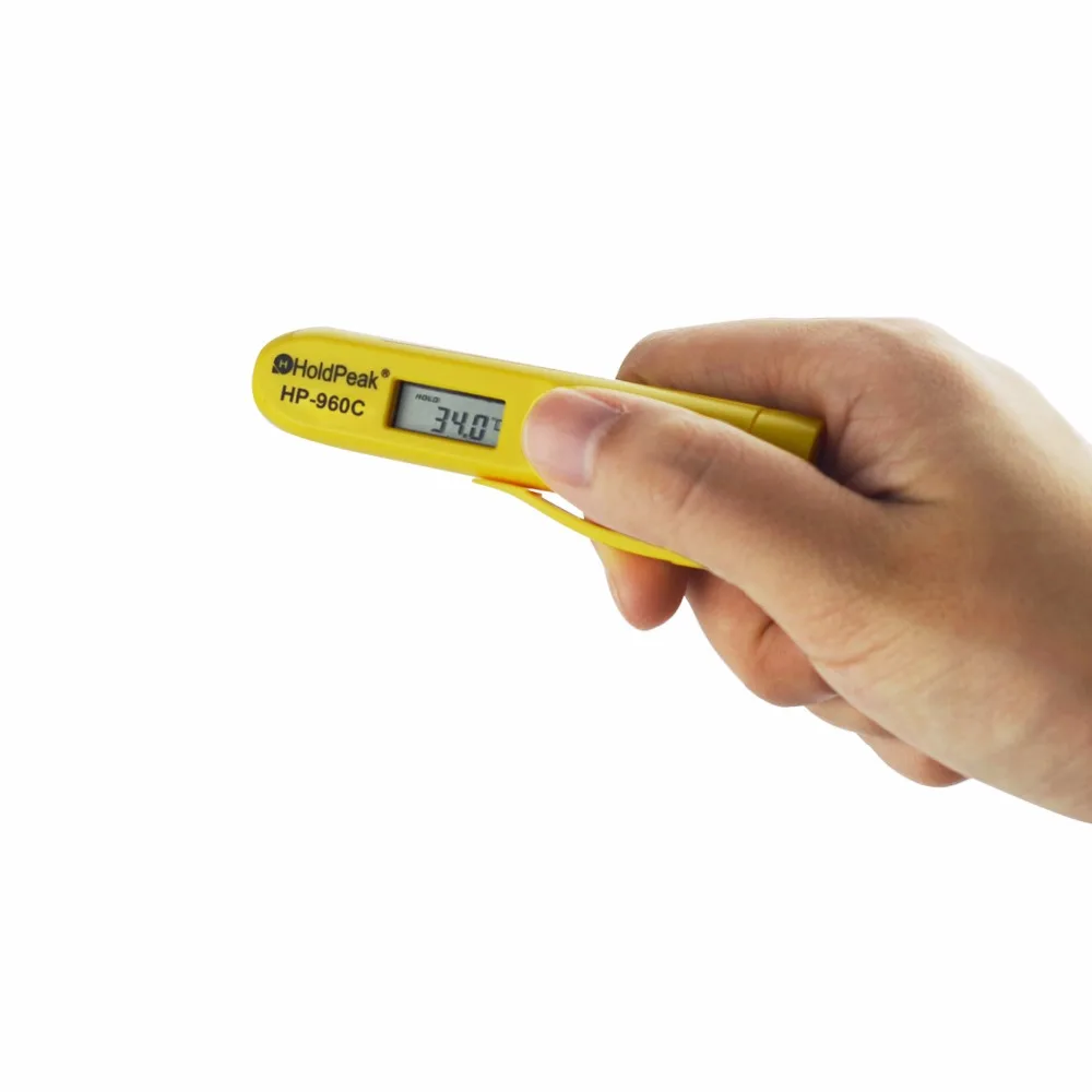 HoldPeak HP-960C Pen Type Portable Digital Non Contact Infrared Thermometer Mini Tester Laser Temperature Instrument -30-275\'C