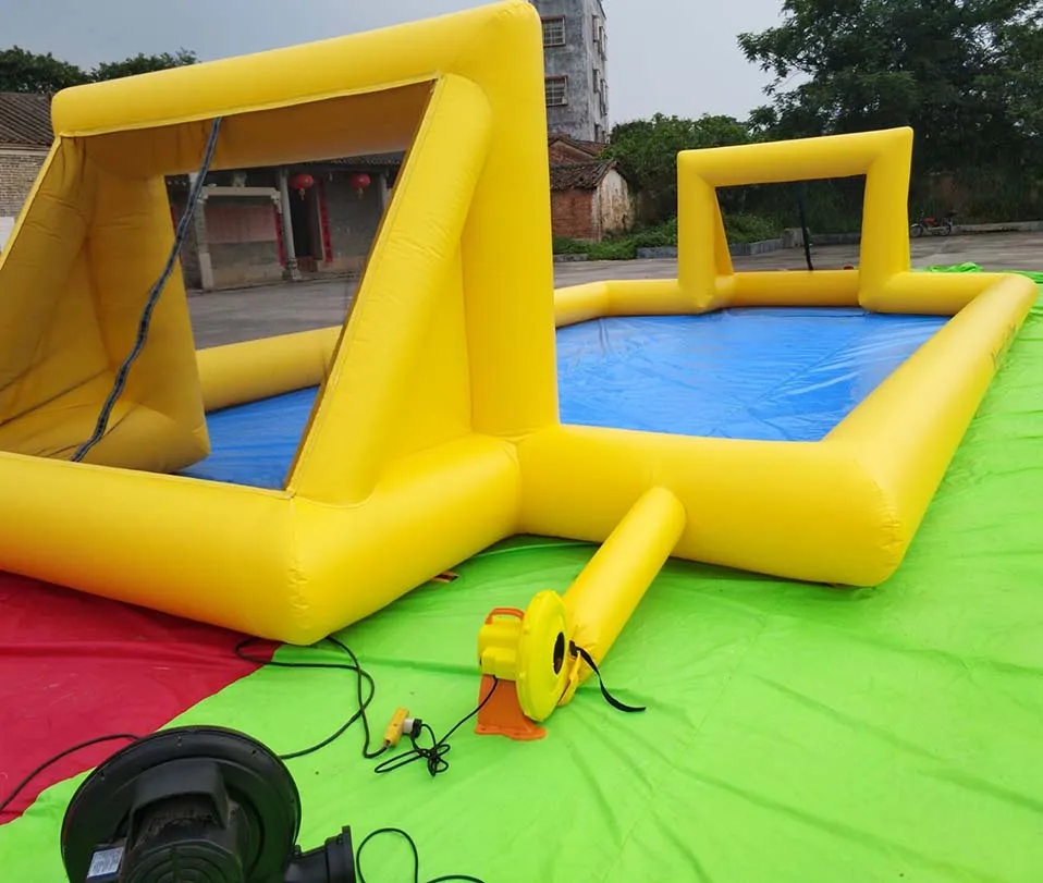 2016 Inflatable Xà Phòng Bóng Đá Bóng Đá Lĩnh Vực bóng đá arena sân bóng đá