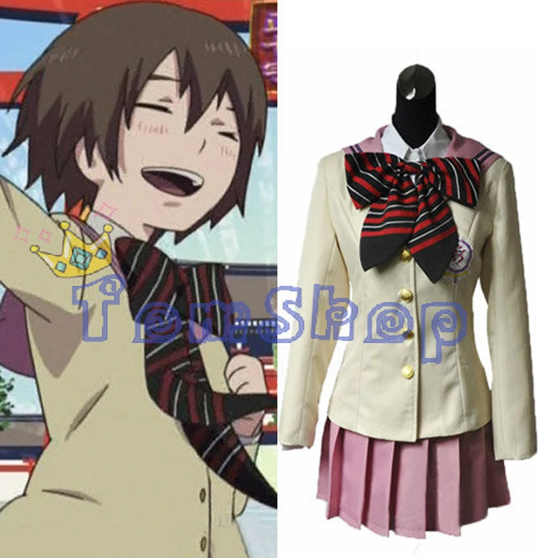 Anime Ao no Exorcist Blue Exorcist Moriyama Shiemi Cosplay Costume Girls School Uniform