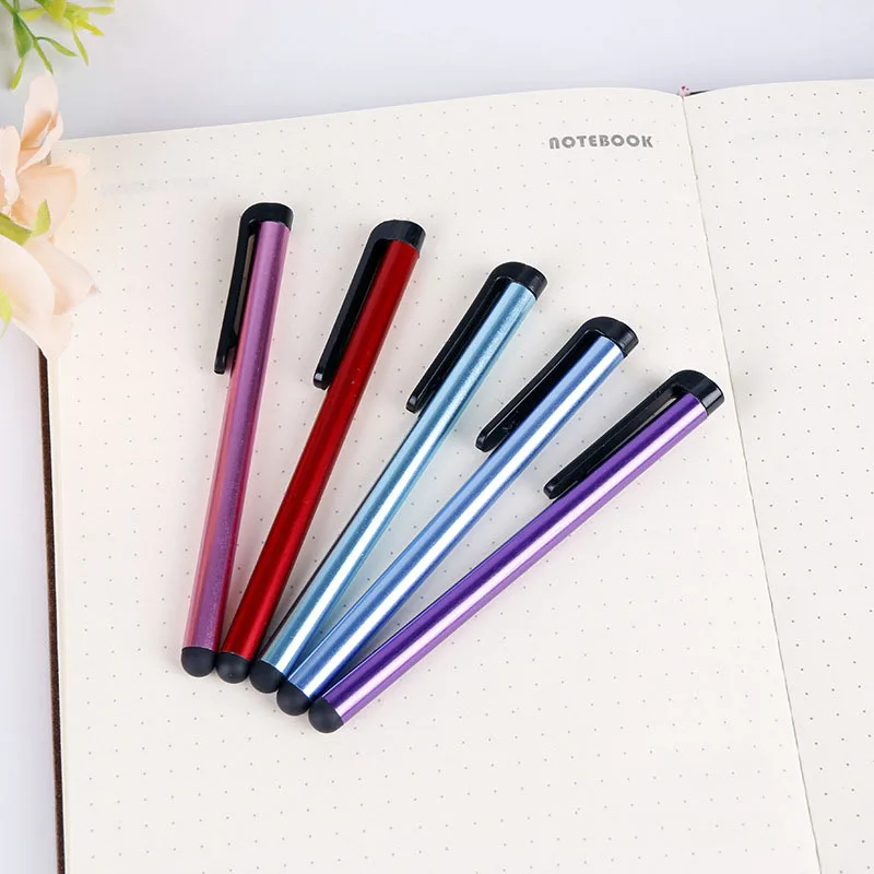 유니버설 1pcs 터치 스크린 펜 용량 성 스타일러스 펜 iPad iPhone 7 8 X 안드로이드 전화 태블릿 PC Xiaomi 화웨이 터치 펜