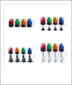 70mm 220V Red Light Industrial Tower Stack Light LED Signal Tower Alarm Caution Light Tower Industrial Warning Light for Machine