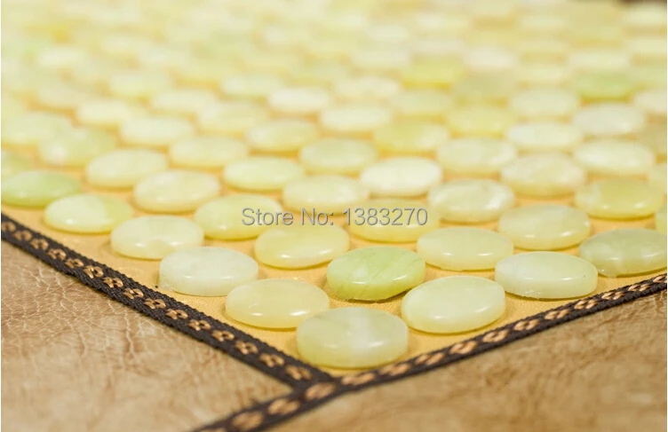 Hot selling Natural jade stone mat heated mat heating therapy Jade mattress Physical therapy cushion