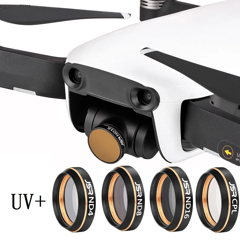 Screwed UV + CPL + ND4 + ND8 + ND16 Neutral Density Lens Filter Kit for DJI Mavic Air Gimbal Lens Drone Accessories