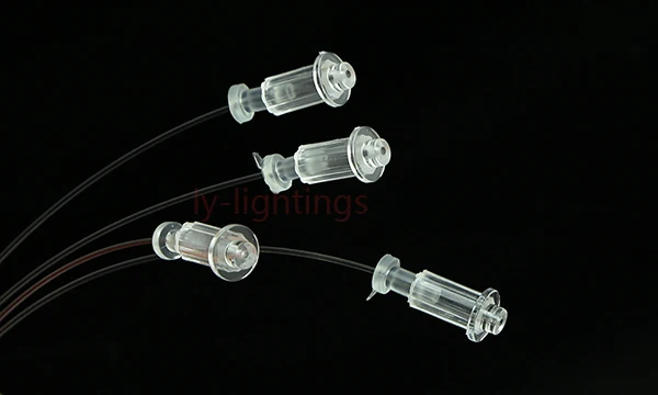 

For optic fiber light end cups hats tailpieces fittings for 0.5mm to 3mm optical fiber cables x150pcs per pack