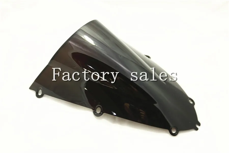 HotSale For Yamaha YZF1000 R1 1998 1999 black Windshield WindScreen Double Bubble  CC RR YZF 1000 98 99