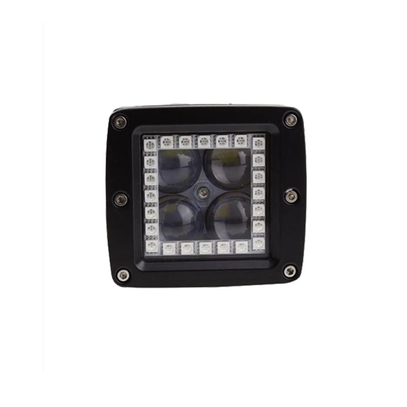 Pack 2 4D Lens 40W Led Work Light Bar 3