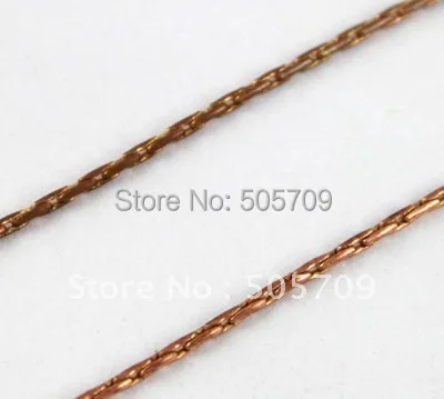 

20 Meters 1.1mm copper link chain #20566