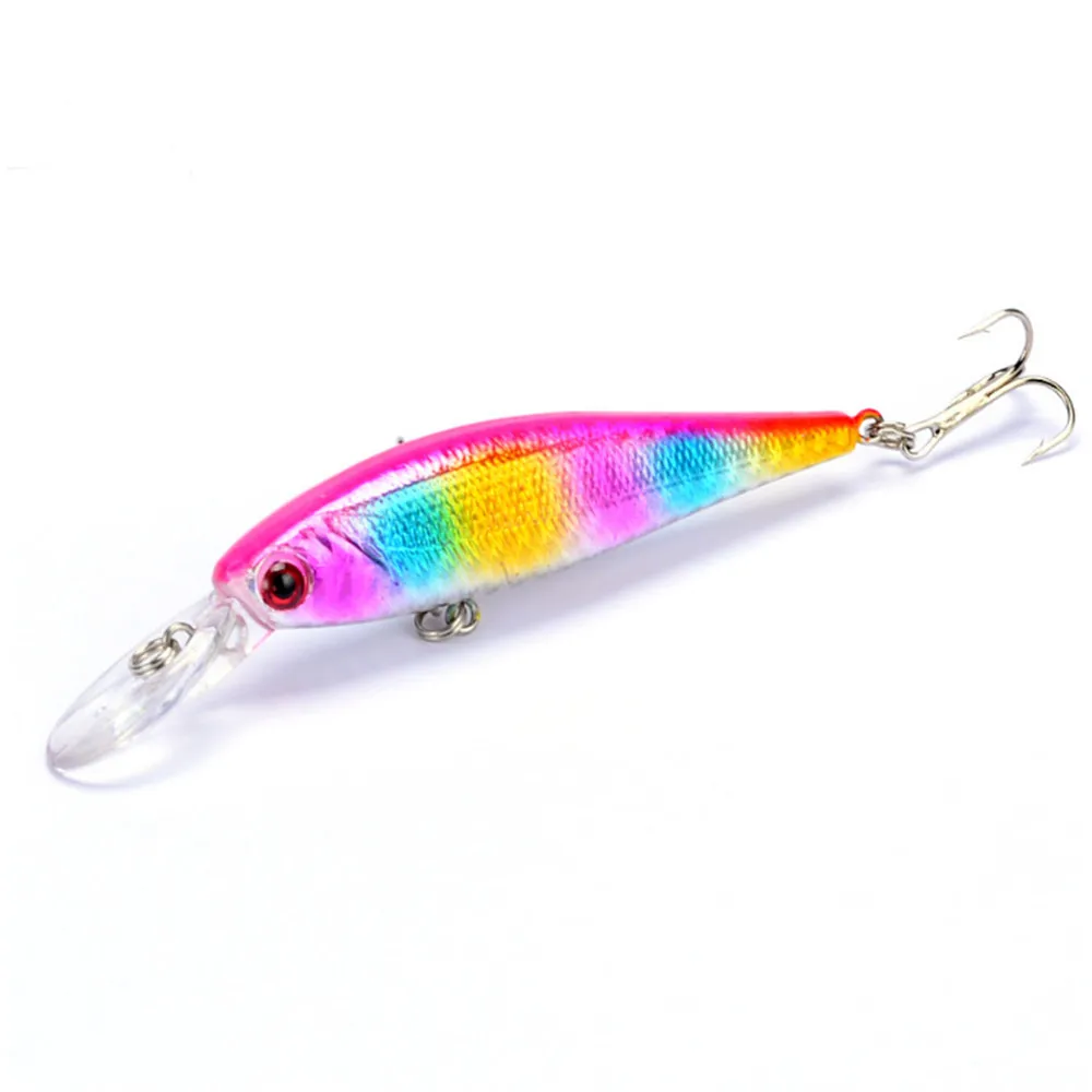 1pcs Minnow Pesca Wobblers Fishing Lure Hard Bait 10cm 9.4g Swimbait with Treble Hooks isca artificial Pike Bait Fishing Tackle