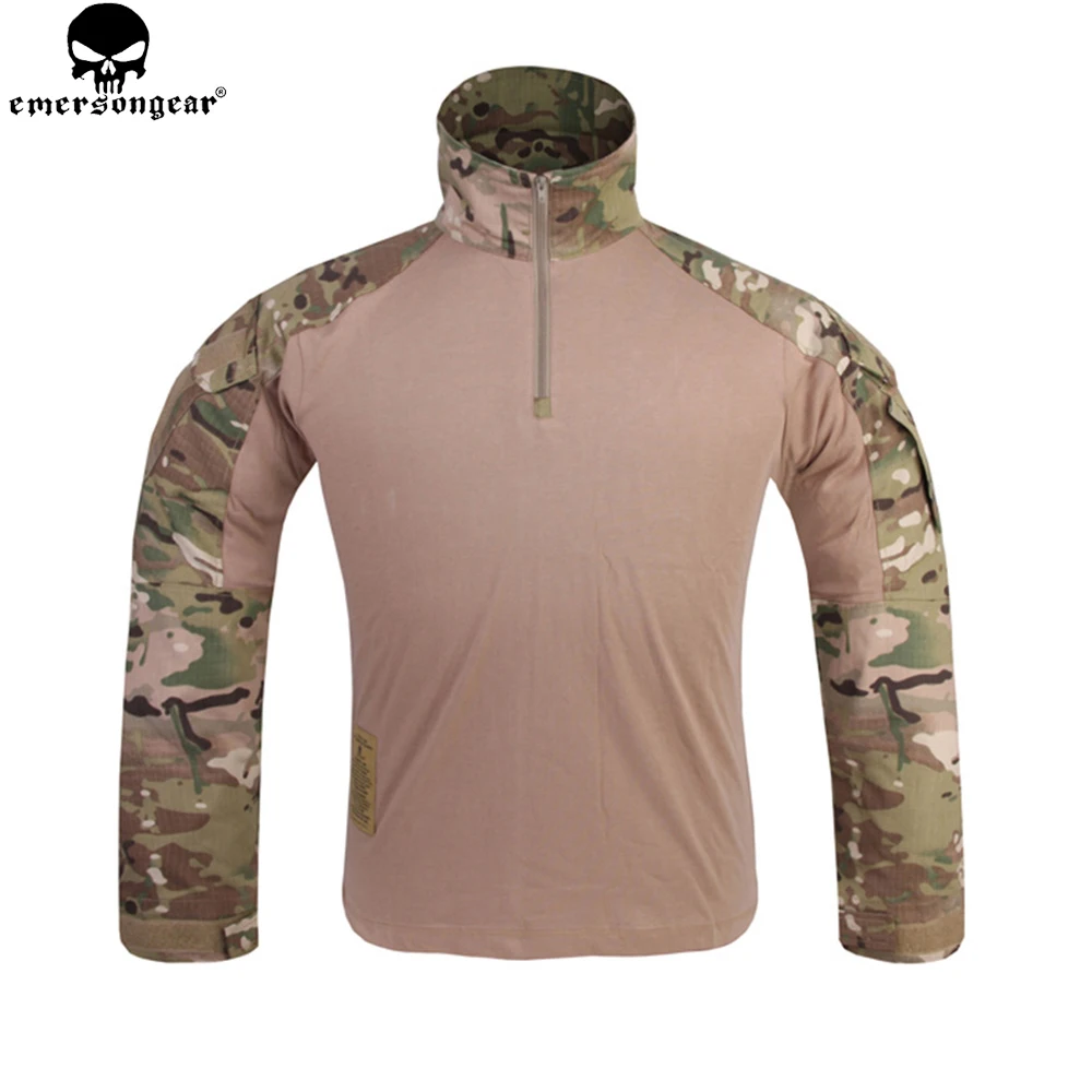 Emersongear-Camiseta táctica G3 Gen3, camisetas de caza Airsoft, ropa multicamuflaje, camisa de camuflaje para Paintball para hombre, aventura al aire libre