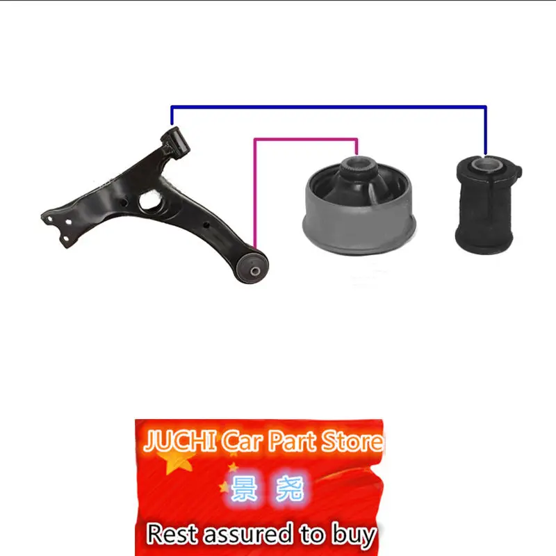 Car Control Arm Rubber Lining For Geely Emgrand Ec7 Ec715 Ec718